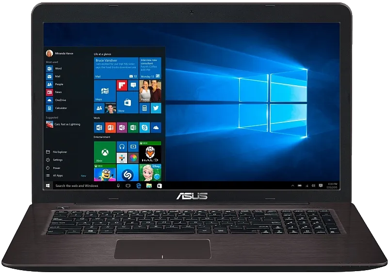 Замена жесткого диска Asus X756UV