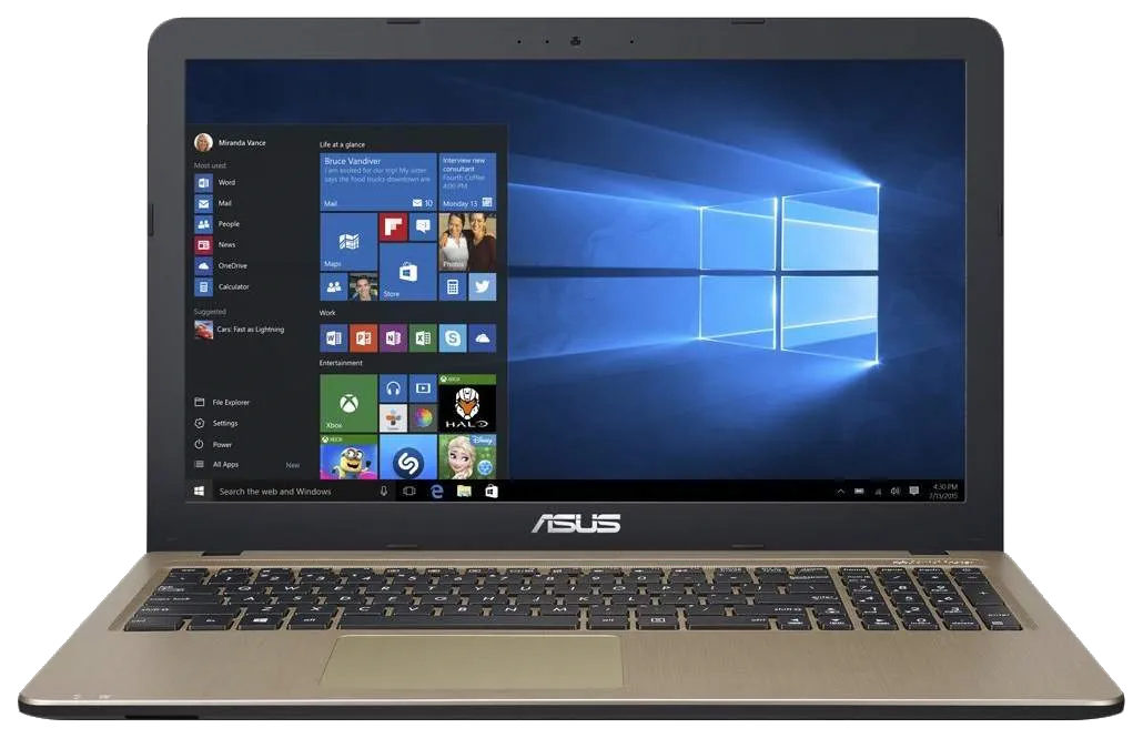 Замена жесткого диска Asus F540BA