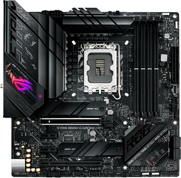 Ремонт видеочипа Asus ROG Strix B660-G Gaming WiFi