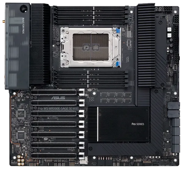 Ремонт видеочипа Asus Pro WS WRX80E-Sage SE WiFi