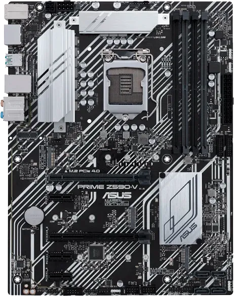 Ремонт видеочипа Asus Prime Z590-V-SI